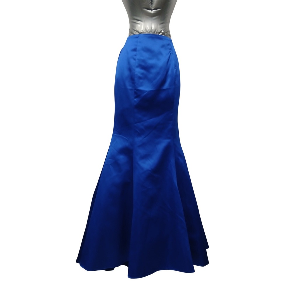 Sherri Hill Royal Blue Satin Mermaid Skirt Sz 2 Formal Prom Maxi Replacement